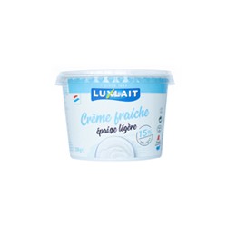 Crème fraîche épaisse légère 15%MG 250g