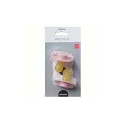 Pacifier Sucette Latex Rose Dés 6 Mois x2