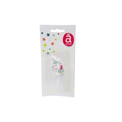Bougie Licorne 3x4.5cm