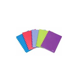 Cahier Trendy A4 Ligné Couverture Plastique