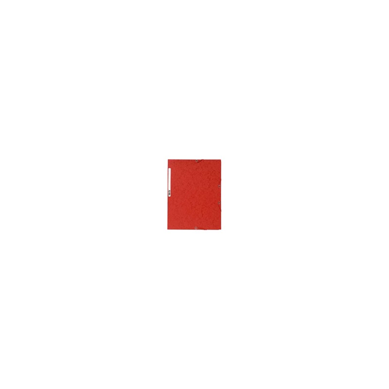 Chemise Elastique 3 Rabats Rouge 24x32cm