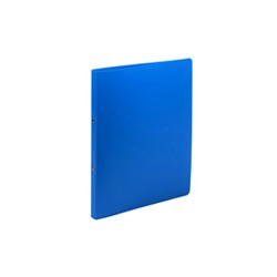 Classeur A4 Opaque 2 Anneaux Dos 25mm Bleu
