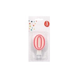 Bougie d'Anniversaire Numéro 0
