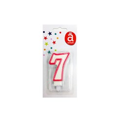 Bougie d'Anniversaire Numéro 7