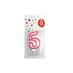 Bougie d'Anniversaire Numéro 5