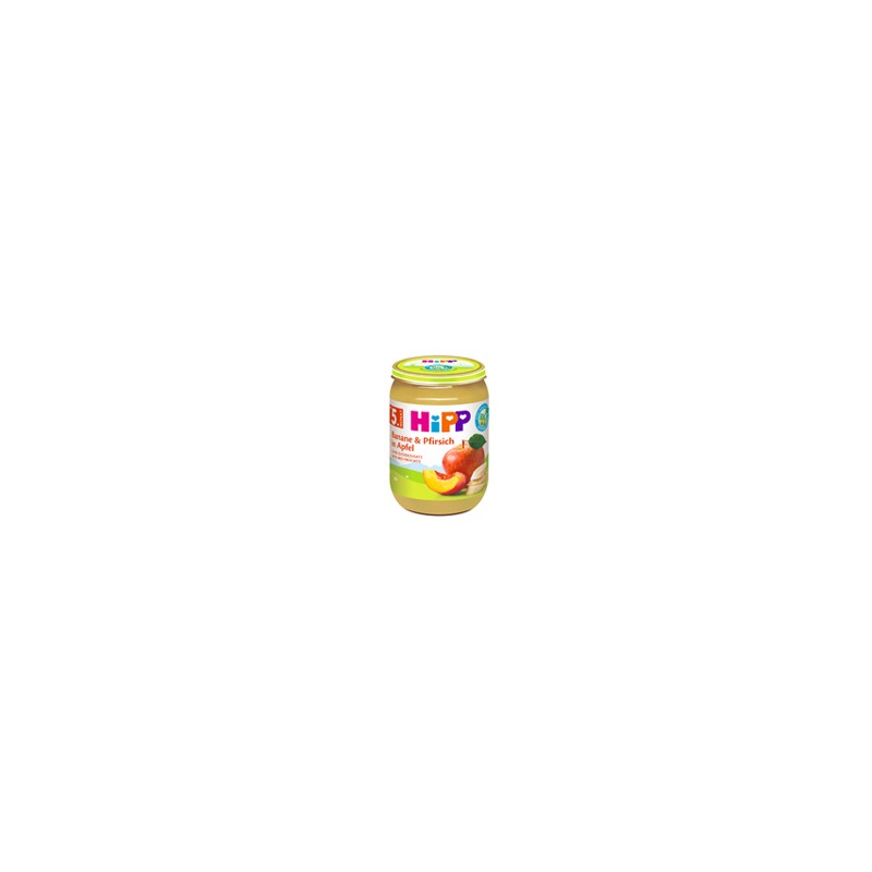 Bio Pomme Pêche et Banane dès 4 mois 190g