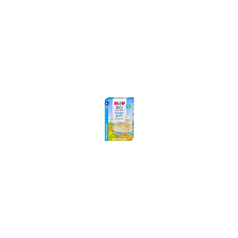 Bio Bouillie de Lait Semoule dès 6 mois 2x225g