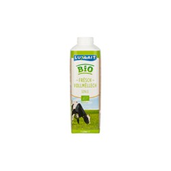 Bio Lait frais entier 3.6%MG 1l