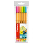 Stylo-Feutre Point 88 Fine Neon x6