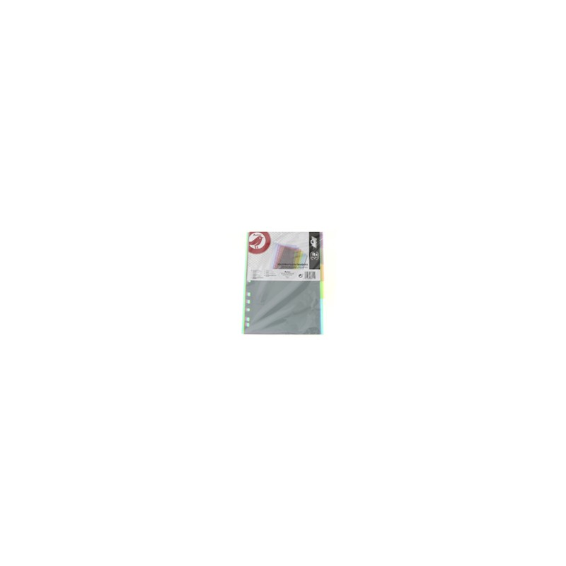 Intercalaires A4 21x29.7cm 6 Positions Translucide