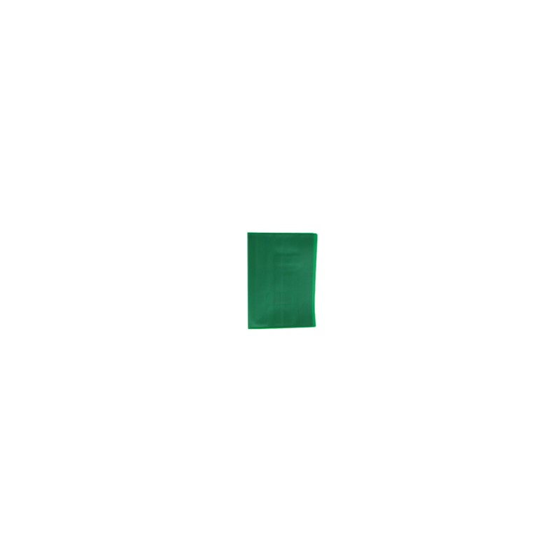 Couvre-Cahier avec Fenêtre et Etiquette A4 Vert