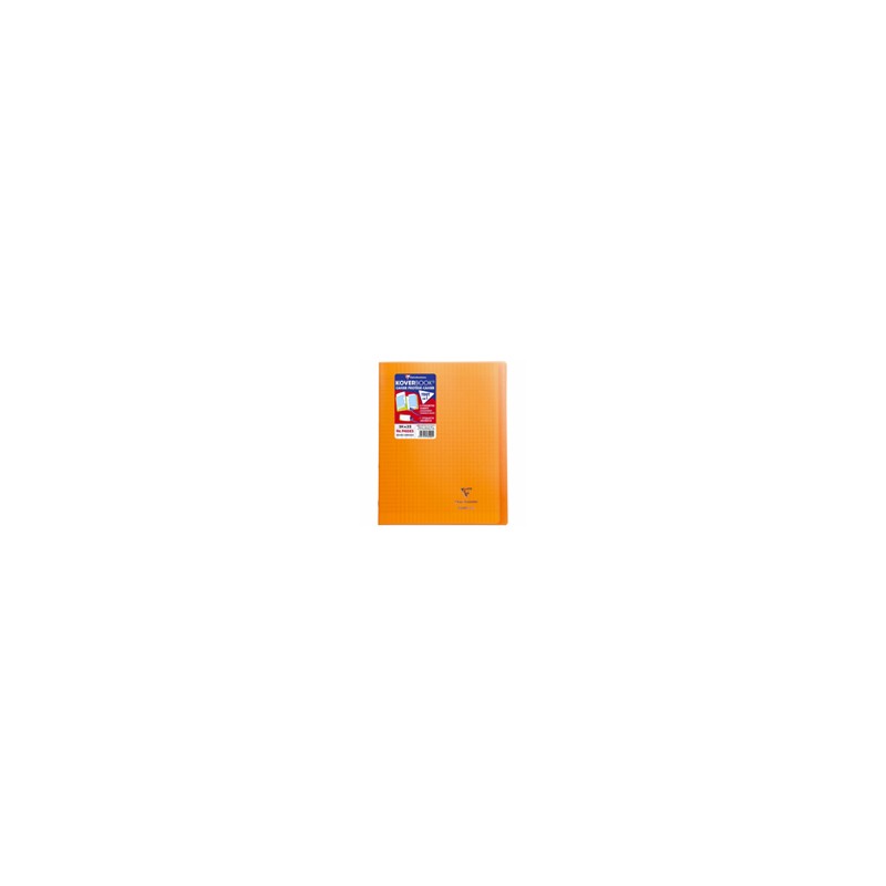 Koverbook Grands Carreaux 24x32cm 96 Pages Orange