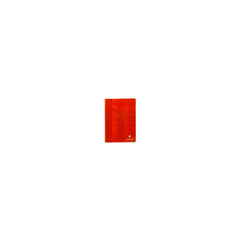 Cahier A4 Rouge 120 pages Petits Carreaux