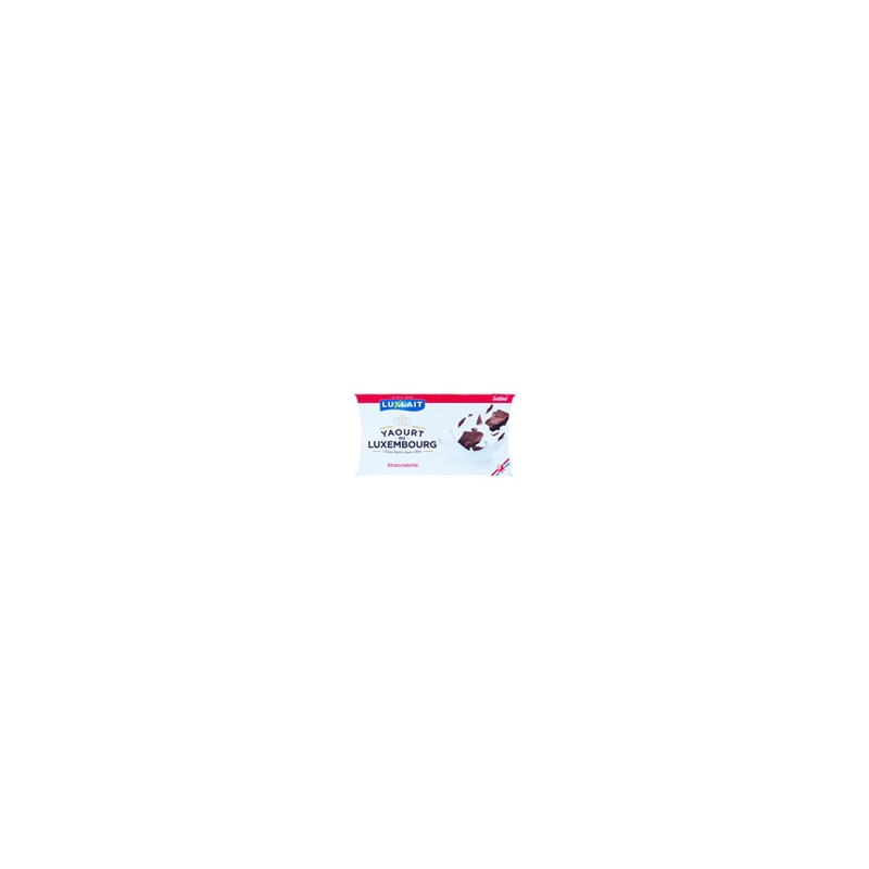 Yaourt satiné stracciatella 1.5%MG 2x125g