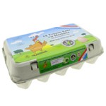 Oeufs frais de poules élevées au sol Cat. M x15