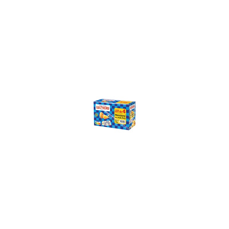 Macaroni aux oeufs frais 4x250g