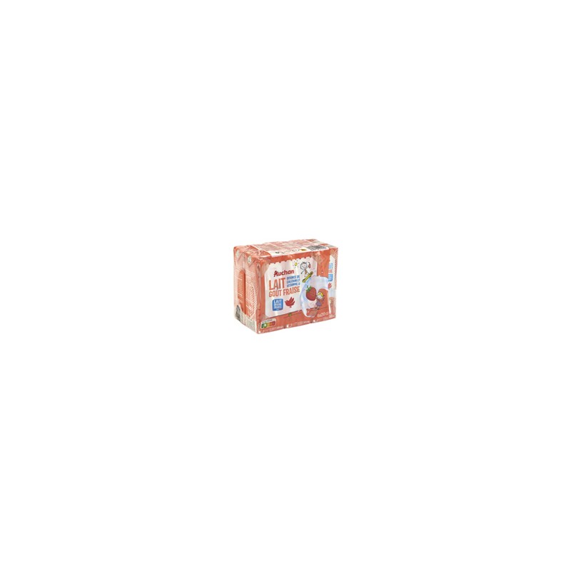 Lait goût fraise 6x20cl