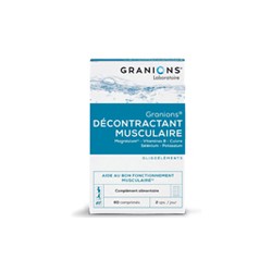 Décontractant Musculaire 60 comprimés