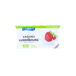 Bio Yaourt fraise 2.8%MG 2x125g
