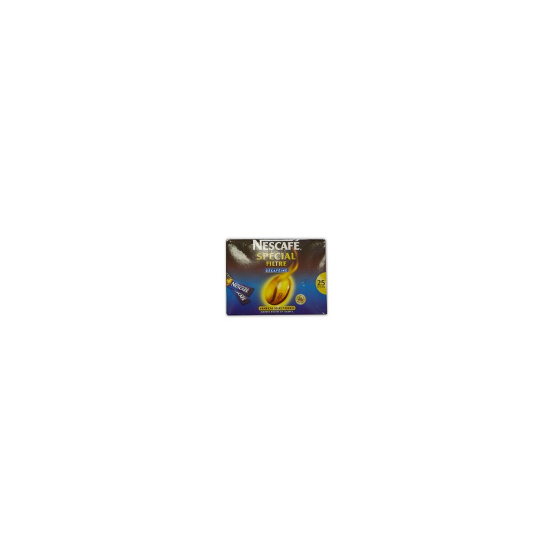 Café soluble lyophilisé spécial filtre décaféiné intensité 7 25x2g