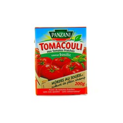 Tomacouli Saveur Basilic 200g