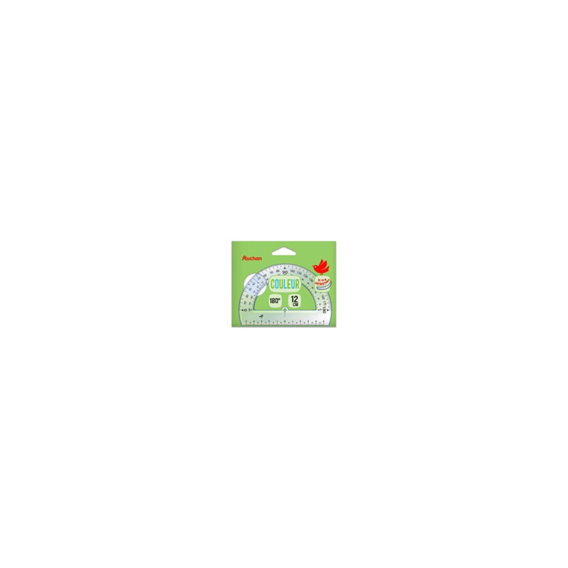 Rapporteur 180° 12cm