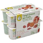 Yaourt Brassé aux Fruits 12x125g