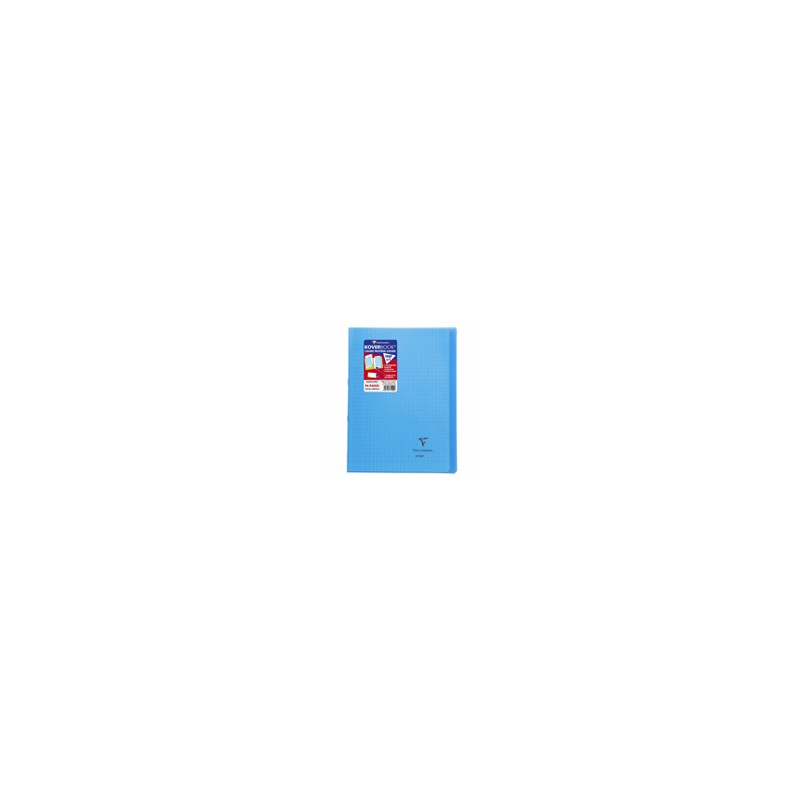 Koverbook Grands Carreaux 24x32cm 96 Pages Bleu