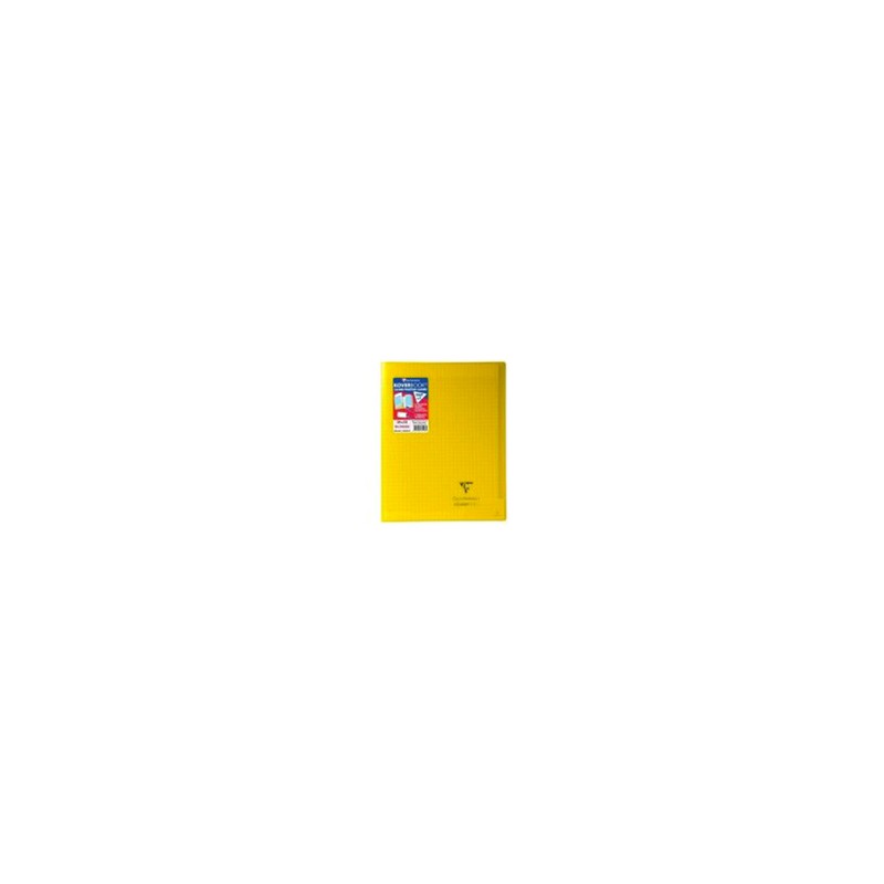 Koverbook Grands Carreaux 24x32cm 96 Pages Jaune