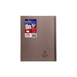 Koverbook Grands Carreaux 24x32cm 96 Pages Noir