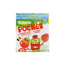 Compote Pomme Fraise 4x90g