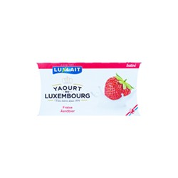 Yaourt satiné fraises 10%MG 2x125g