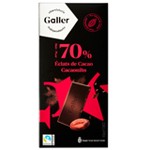 Chocolat Noir Pur Eclats de Cacao 80g