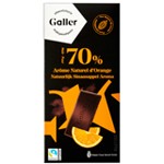 Tablette Chocolat Noir à l'Orange 80g
