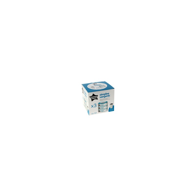 Simplee Sangenic Sachet Recharge Poubelle x3