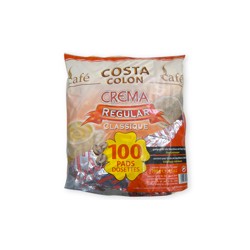 Dosettes Crema Regular Classique x100