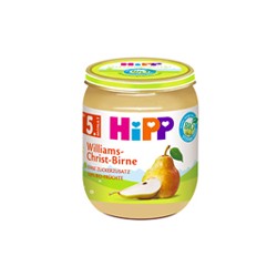 Bio Poires Williams dès 4 mois 125g