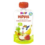 Bio Gourde Fraises Bananes et Pommes dès 1 an 100g