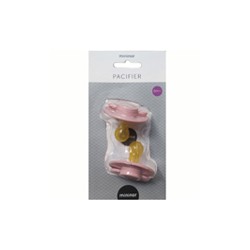 Pacifier Sucette Latex Rose x2