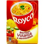 Bouillon de volaille et vermicelles x3