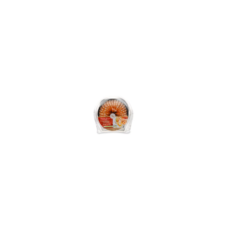 Couronne de crevettes avec sauce fines herbes 130g
