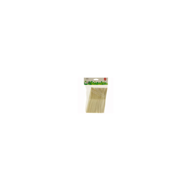 Couteaux en Bois Compostables x50
