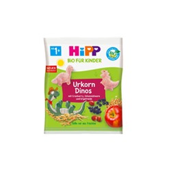 Bio Biscuits Dinos Canneberge Groseille dès 12 mois 30g