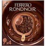 Bâtonnet Glacé Rond Noir x4 200g