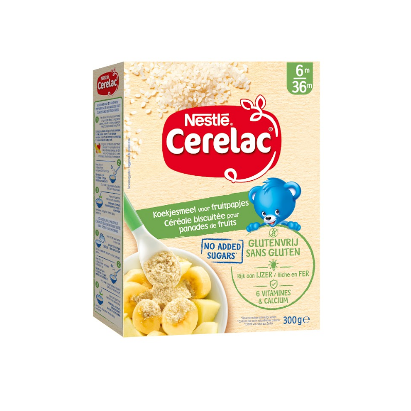 Cerelac Start Céréale Biscuitée dès 4 mois 300g