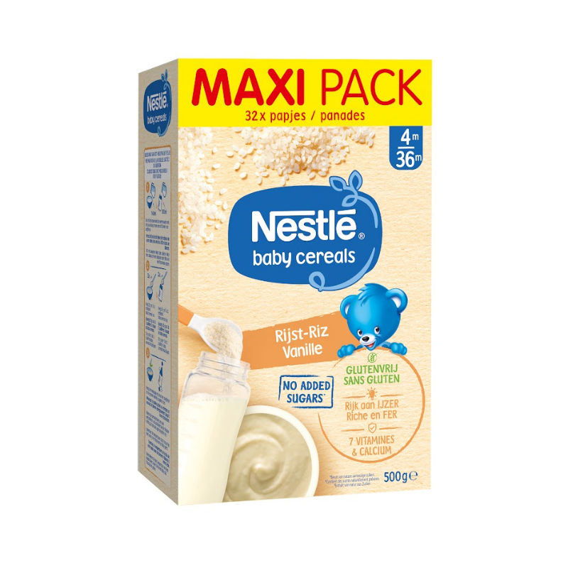 Baby Cereals Riz-Vanille dès 4/6 mois 500g
