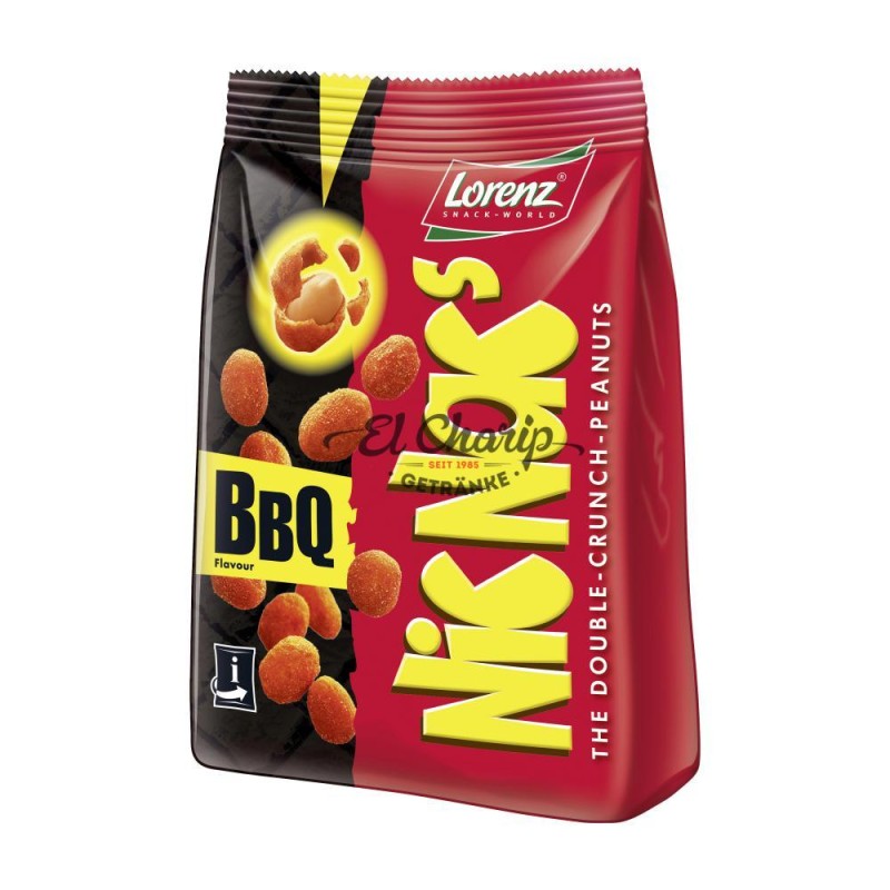 Nic Nacs Cacahuètes Coque Croustillante Barbecue 110g