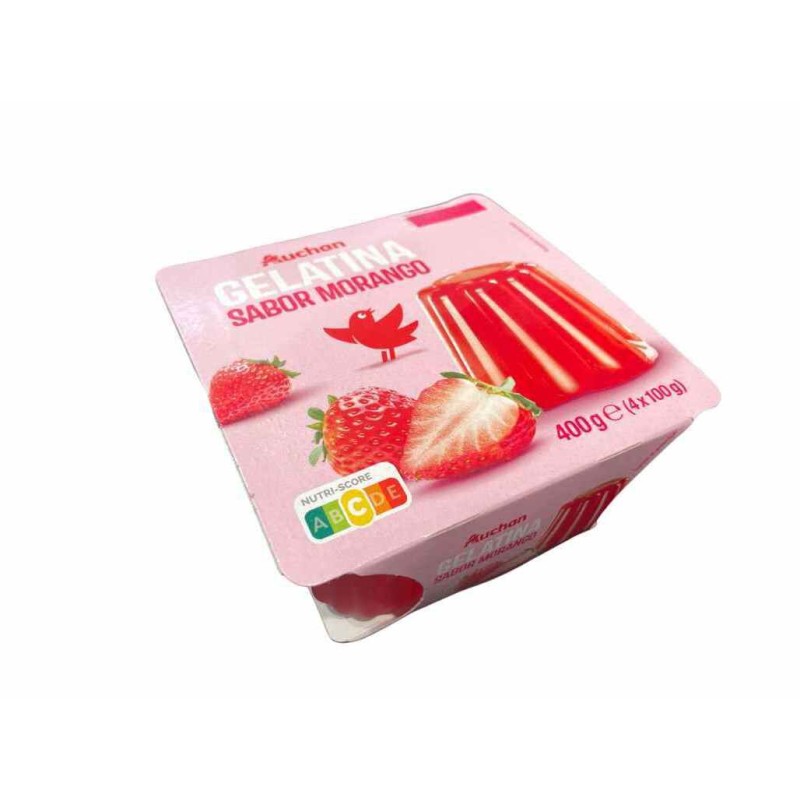 Gélatine à la fraise 4x100g