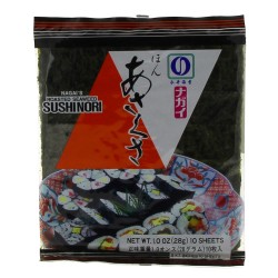 Feuilles d'Algue pour Sushi x10