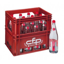 Eau minérale naturelle plate 12x1l